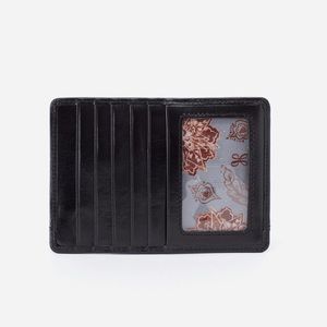 HOBO Euro Slide Wallet in dark green